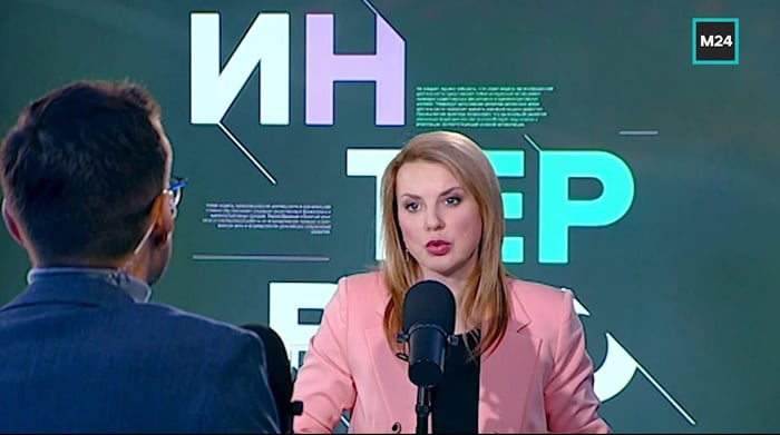 Ирина Слуцкая в студии